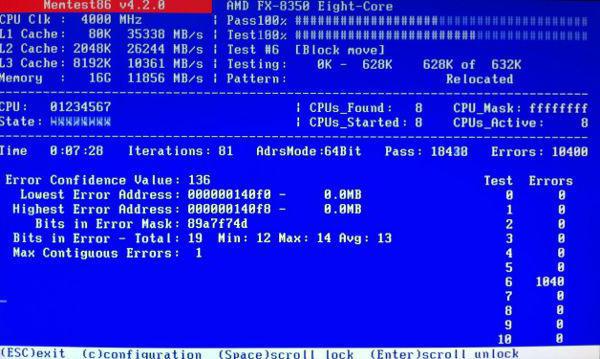 Memtest86 Pro 10.5.1000 for windows instal