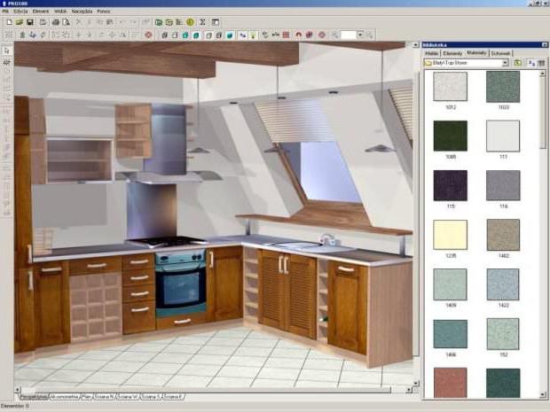 designový program kuchyňského nábytku