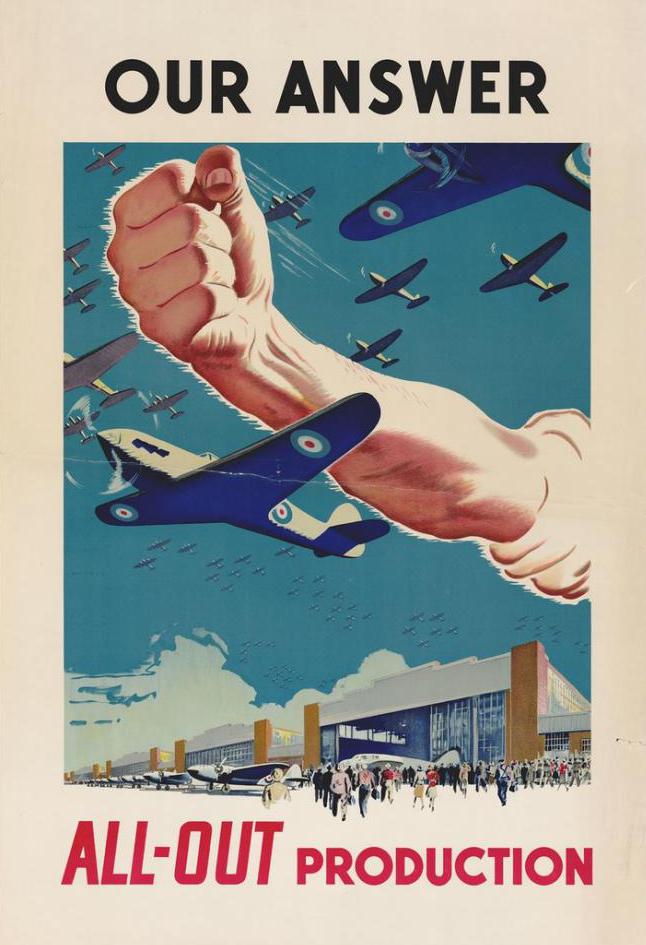 Poster di propaganda militare canadese