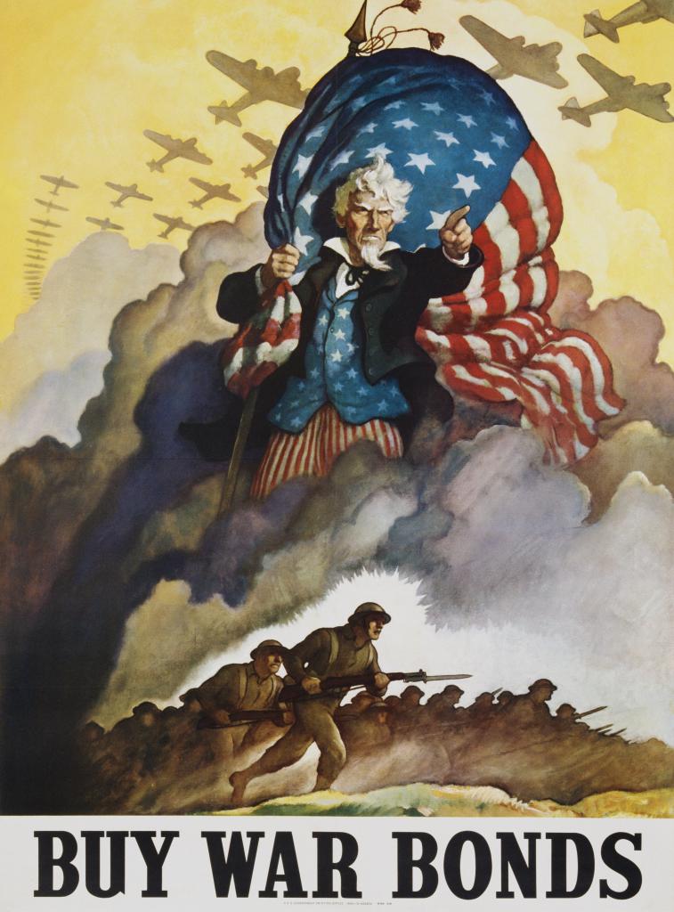 Poster di propaganda americana