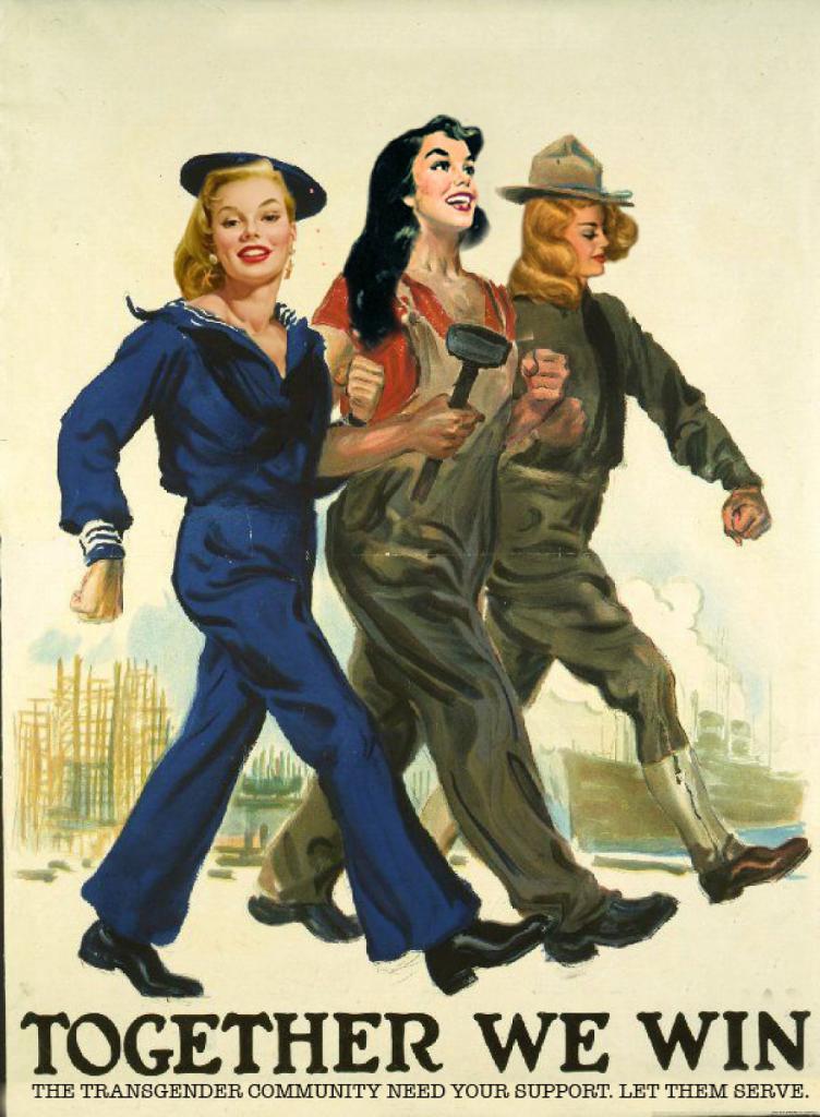 Americký propagandský plakát