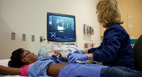 přípravu na ultrazvuk v břiše