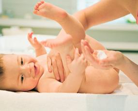 Trattamento di calore pungente nei neonati