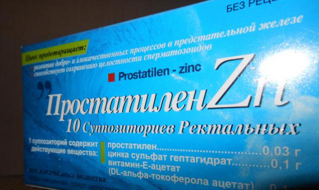 istruzione di zinco prostatilen