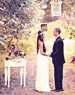 Zdjęcie ślubne w stylu prowansalskim