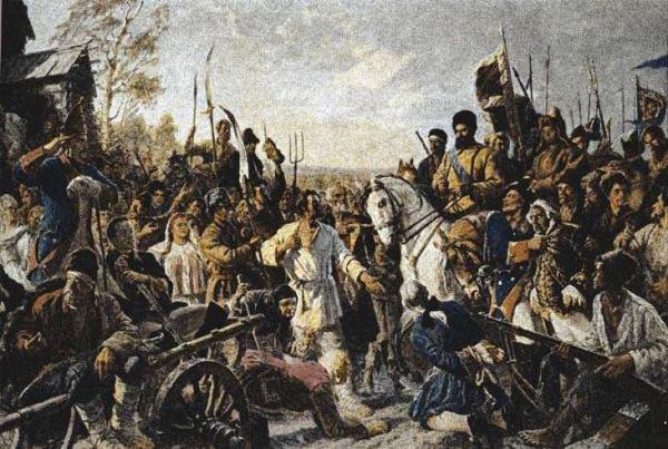 La rivolta contadina di Pugacèv