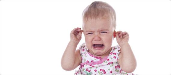 gnojni vnetje srednjega ušesa pri otrocih