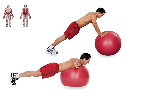 сложни упражнения за гръдните мускули