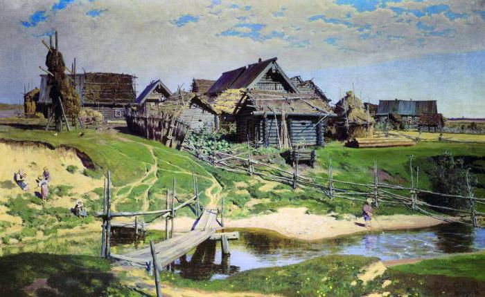 Obrazy wsi Puszkina
