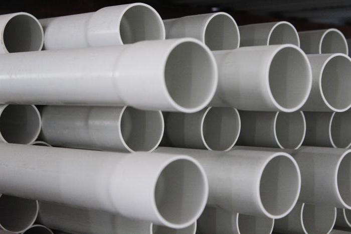 PVC канализационни тръби 110 mm: технически характеристики