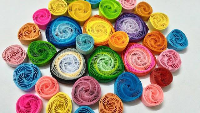 quilling oprawione obrazy