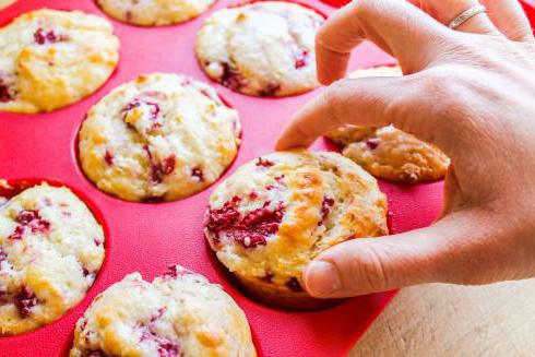 kako kuhati muffine s malinama
