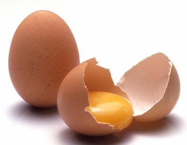 сурови яйца