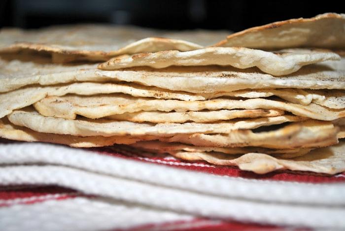 recept arménského tenkého pita chleba