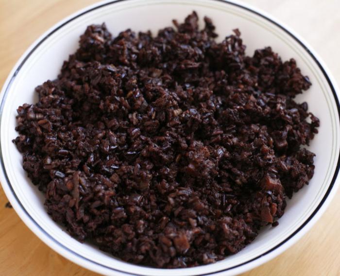 как да готвя черен ориз