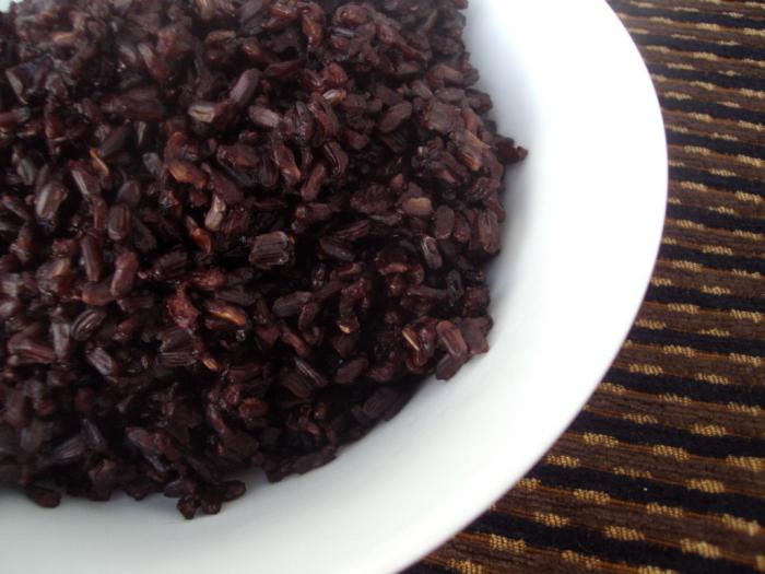 kako kuhati crnu rižu
