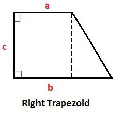 base di un trapezio rettangolare