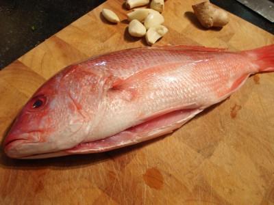 Przepis na czerwoną rybę