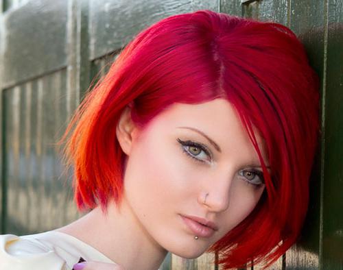 czerwony barwnik do włosów