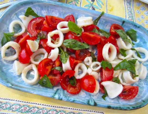 foto di ricetta di insalata rossa del mare