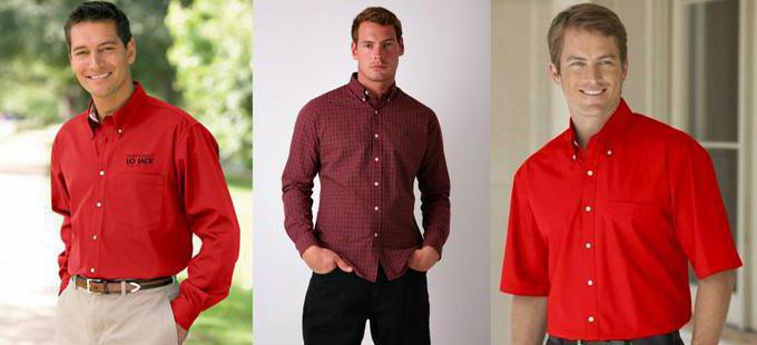červené košile