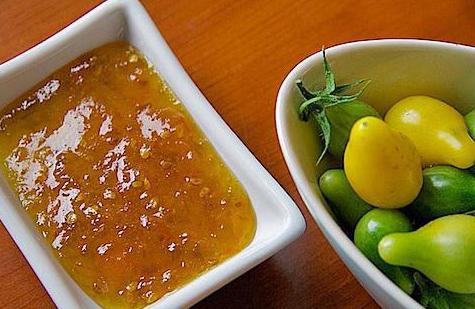 recepti za zeleno paradižniško marmelado