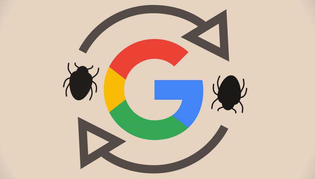 Přesměrování virů Google