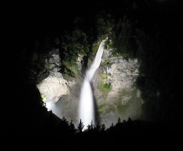 Reichenbach Falls Švýcarsko