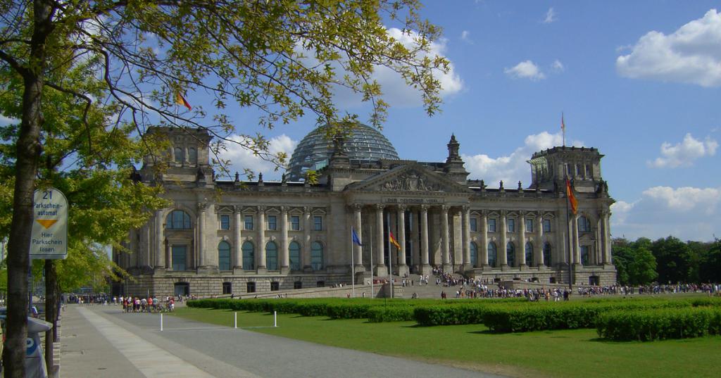 Reichstag moderno