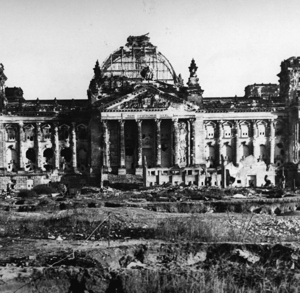 Reichstag dopo la guerra