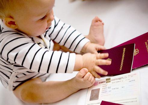dokumente za potni list za otroka