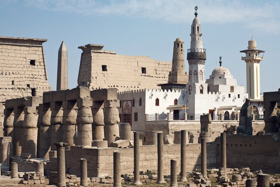 Historické památky v Luxoru