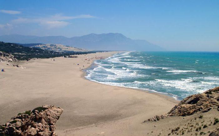 Turecko se středisko s písečnou pláží