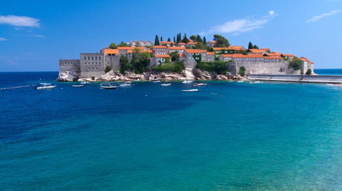 Località turistiche del Montenegro con spiagge sabbiose