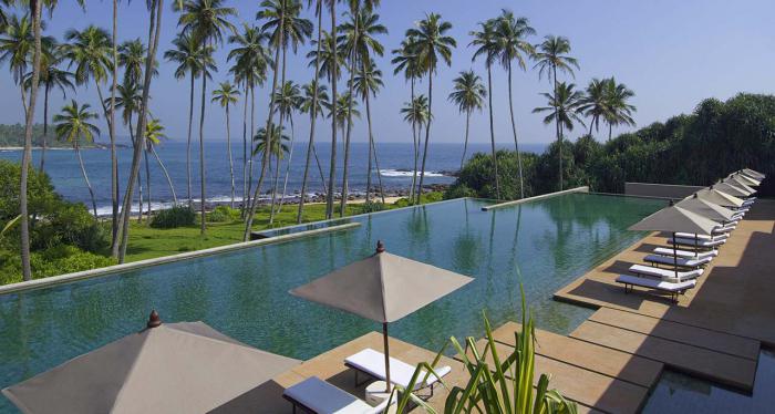 popularna odmarališta u Šri Lanki