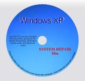 okno za obnovitev sistema xp