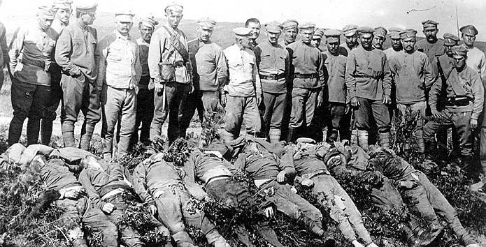 rezultati građanskog rata u Rusiji 1917.  t