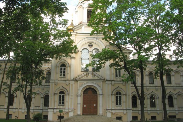 Uskrsnuće samostan Novodevichy St. Petersburg