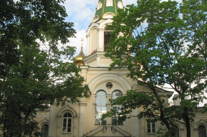 Vzkříšení Novodevichy klášter Petrohrad