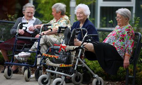 età pensionabile in Germania per gli uomini