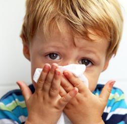 nieżyt nosa u dzieci