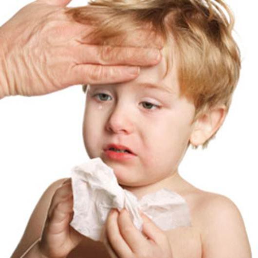 rinofaryngitida při léčbě dětí