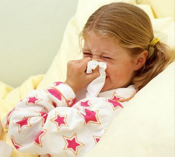 ostre zapalenie błony śluzowej nosa i gardła u dzieci