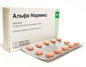 rifaximin tablety pro použití