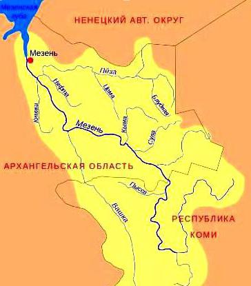 Поток на река Мезен