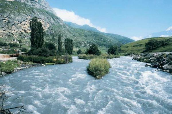 La foce del fiume Terek