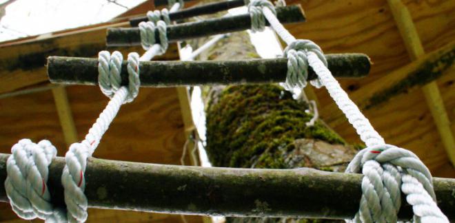 lestev za reševanje vrvi