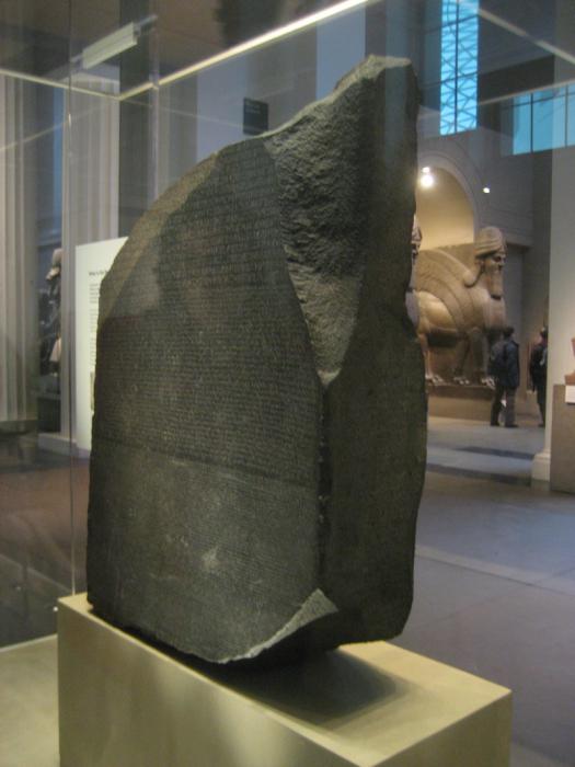 znaleziono kamień Rosetta