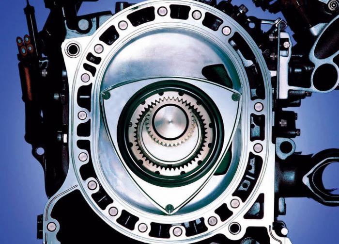 принцип на работа на роторния двигател на Mazda