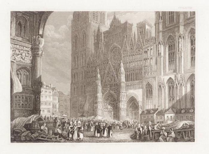 Descrizione della cattedrale di Rouen